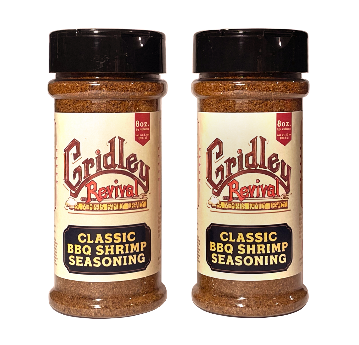 Gridley Revival Classic BBQ Shrimp Seasoning Pack